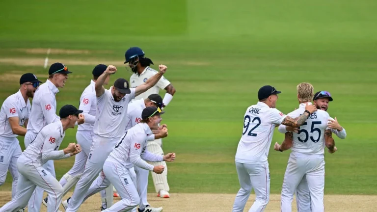 Thrilling Clash at Lord’s: England Edges Past India in Nail-Biting Finish