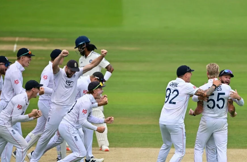 Thrilling Clash at Lord’s: England Edges Past India in Nail-Biting Finish