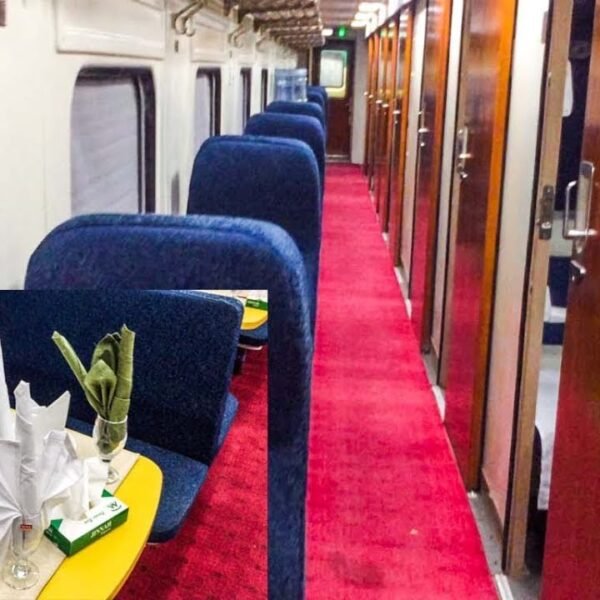 Pakistan Railways Unveils Modern Business Train with Premium…