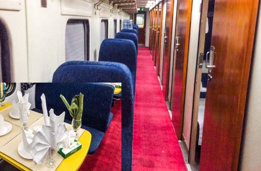 Pakistan Railways Unveils Modern Business Train with Premium…